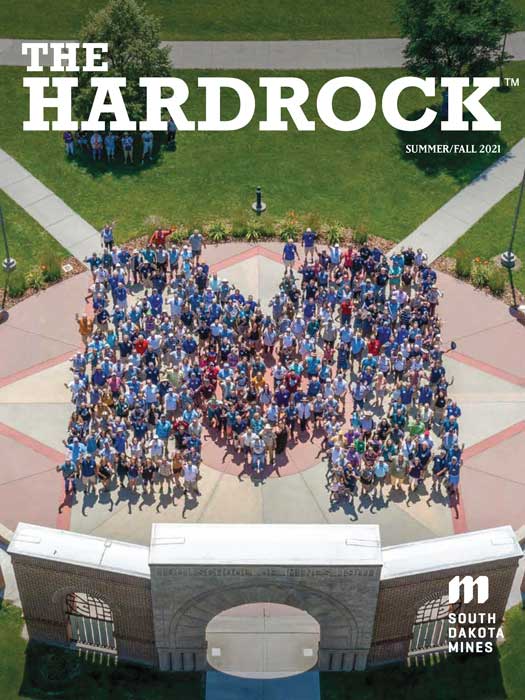 magazine cover for 2021 summer fall hardrock magazine